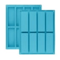 thumbnail image 1 of Silicone Mold Rectangular Bar Cavity Moulds for Chocolate Truffles and Energy Bars Non-Stick & Flexible for Easy Release Perfect for Home Bakers and Candy Making Topliu, 1 of 7