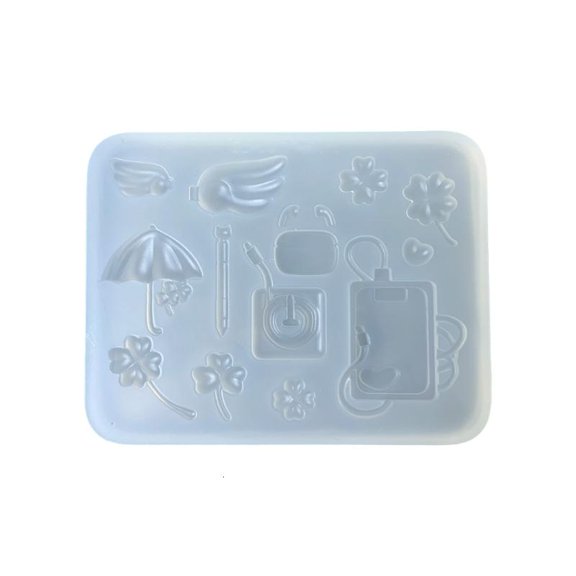 Silicone Mold for Clovers Shaped Accessories Epoxy Mould Jewelry Making Tool