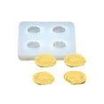 thumbnail image 1 of Silicone Mold for Crafting 3D Apricot Shape Fondant Cake Chocolate Baking Mould, 1 of 9