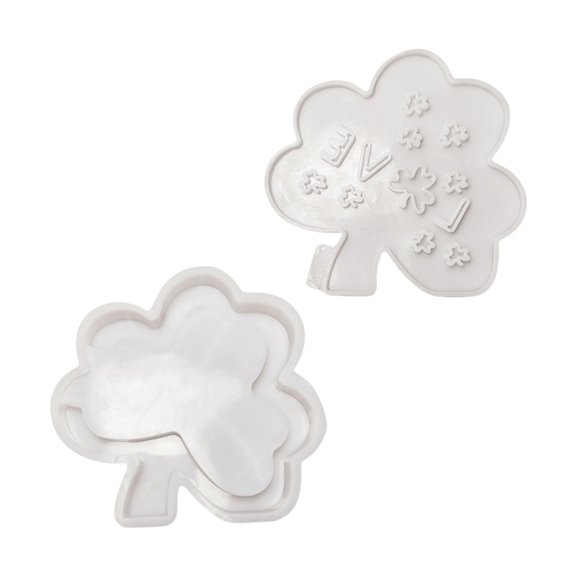 Silicone Mold for Creating Artistic Hollow Clovers Lighting Box Holder Home Decorations Crafting
