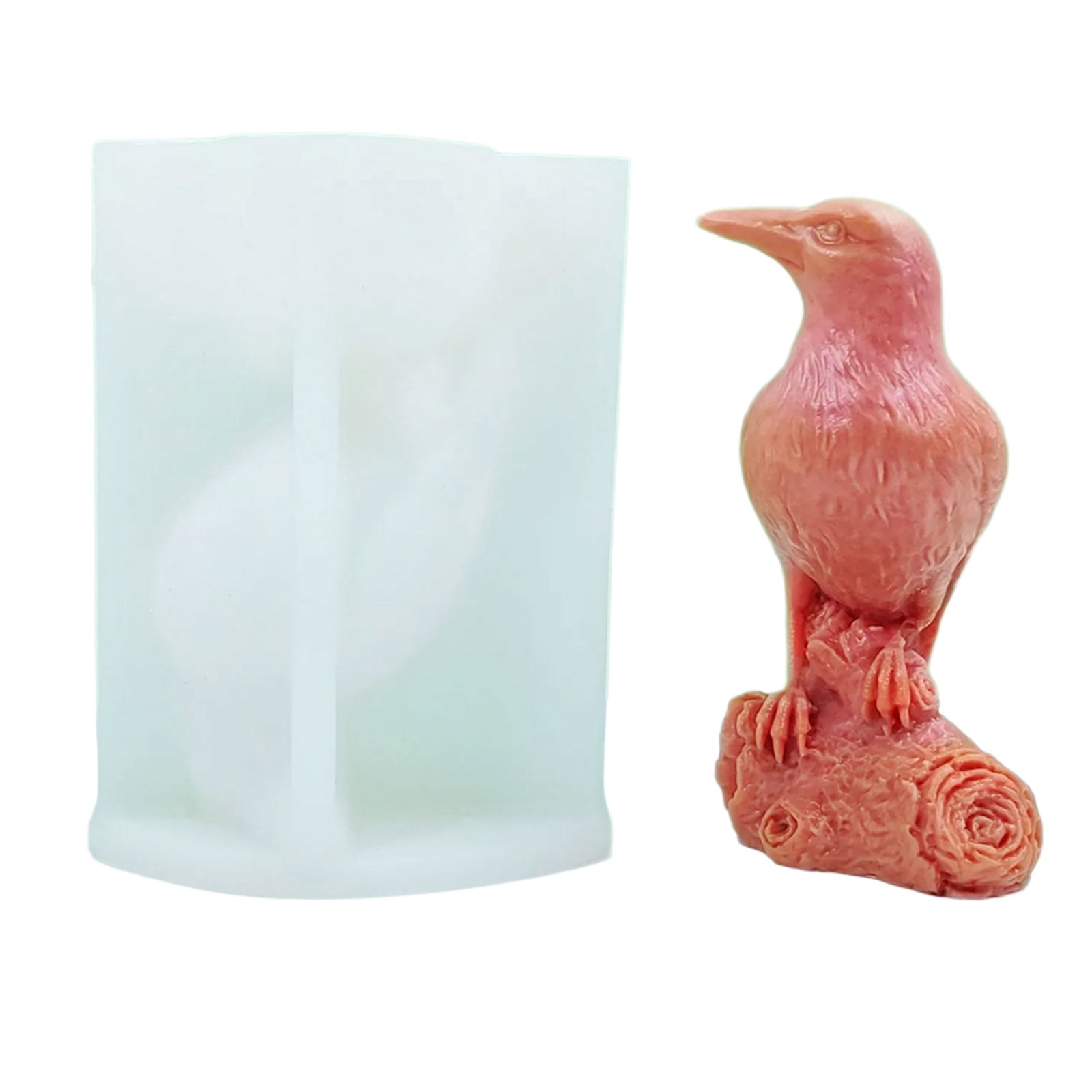 Silicone Molds Crow Molds Halloween Castings Molds Craft Molds Baking Molds Resins Molds for Making