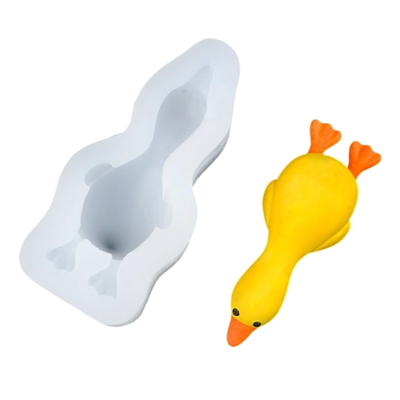 Silicone Molds For Mousse Cake Creative Duck Shape Mould For Parties Cake Baking