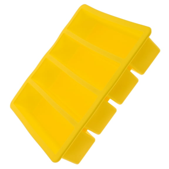 Yellow Ice Mold Tray Strip for Candy Molds, Freezer Maker, Shaper Mold for