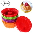thumbnail image 1 of Silicone Molds for Baking Pan Cake Fluted Tube Silicone Baking Bakeware Chiffon Ring Buntcake Dessert, 1 of 9