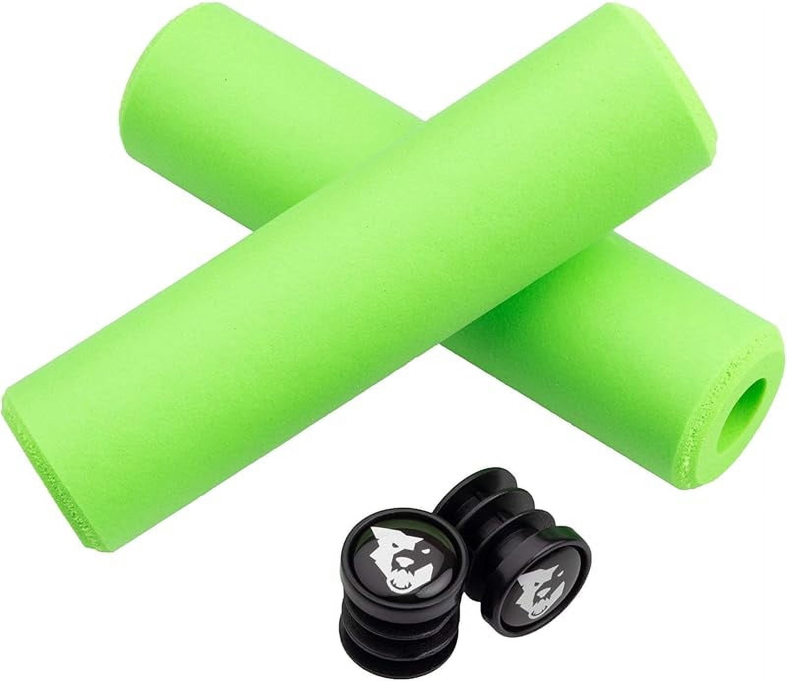 Wolf Tooth Silicone Mountain Bike Grips - Fat Paw Cam, 36mm Diameter, Dual-Density For Vibration Damping