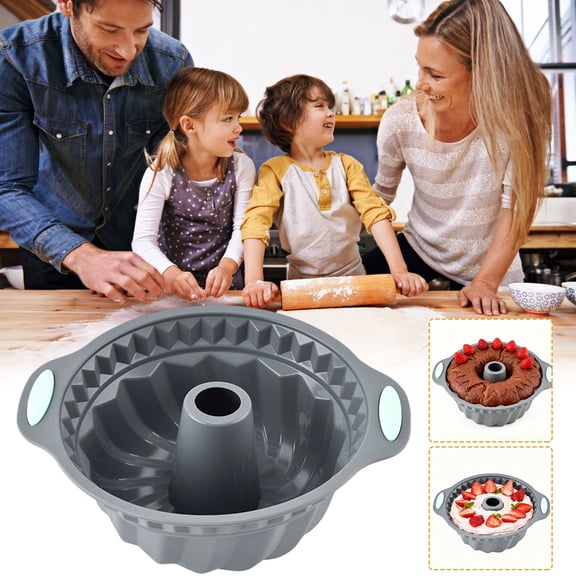 Silicone Muffin & Cupcake Pan,Non-stick Temperature Resistant Silicone Cake Mold,Rubber Trays Molds For Oven Microwave Dishwasher Safe,Ideal For Cake Chocolate Dessert Making