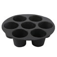 Silicone Muffin Pan for Air Fryer Oven Instant Pot, Nonstick 7 Cups