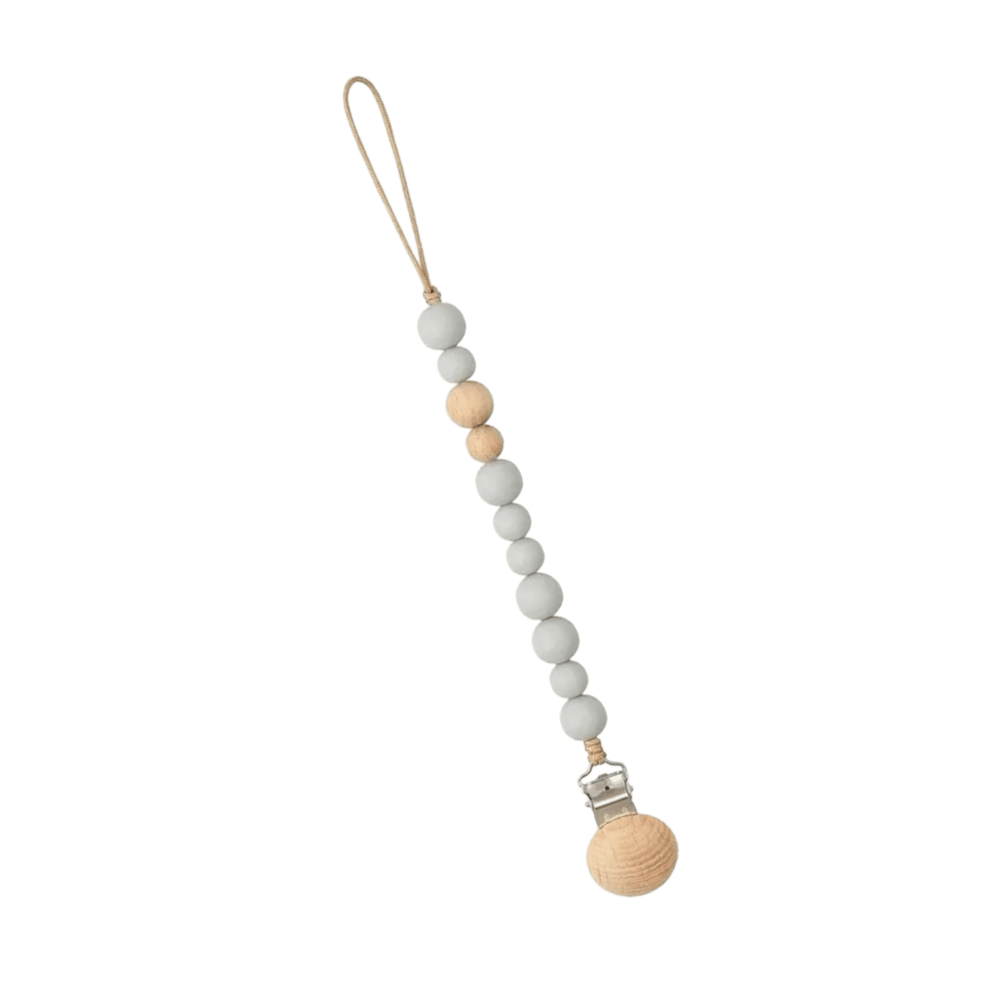 Silicone & Natural Wood Pacifier Clip: Eco-Friendly, Non-Toxic ...