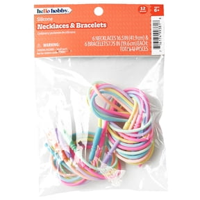 Hello Hobby Silicone Necklace and Bracelets 12 pack