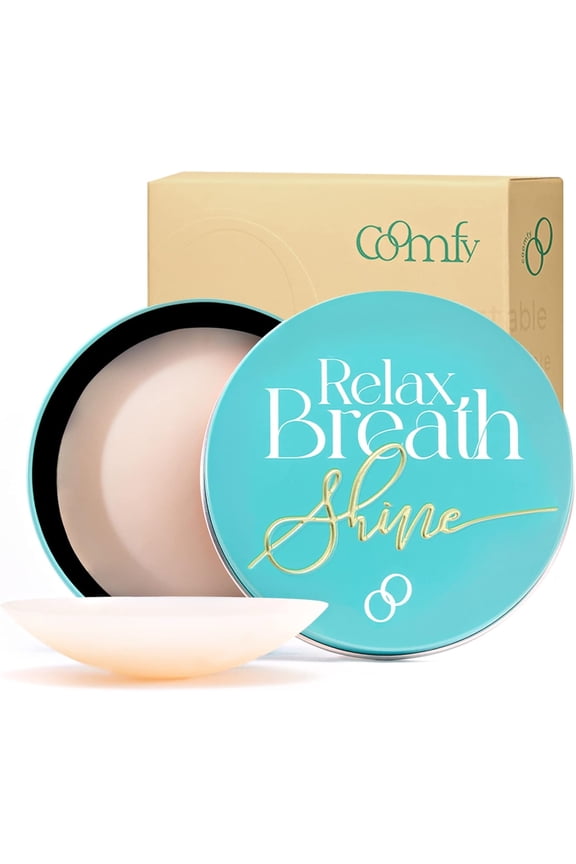 Silicone Nipple Covers for Women Reusable Sticky Nipple Pasties With Case, Fashion tapes and Wash sheets Deluxe Kit