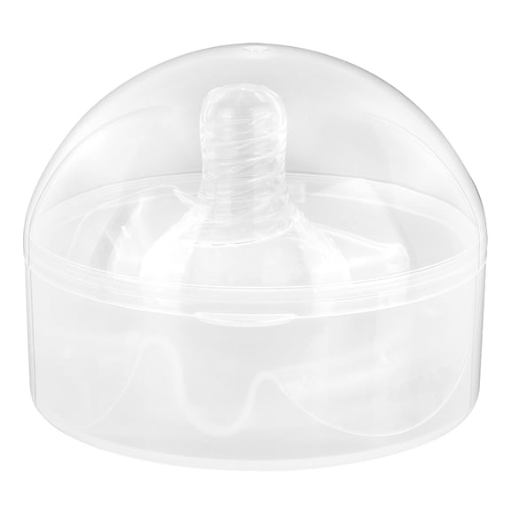 Silicone Nipple Shield for Nursing Mothers, Double Layers for Extra Security - Protecting Nipples from Bite and Discomfort