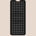thumbnail image 1 of Silicone Non Slip Bathtub Mat, Extra Long Massage Bath Mat for Tub, Soft & Comfortable Shower Mat, Machine Washable Bath Mat for Bathroom and Shower (Black), 1 of 4