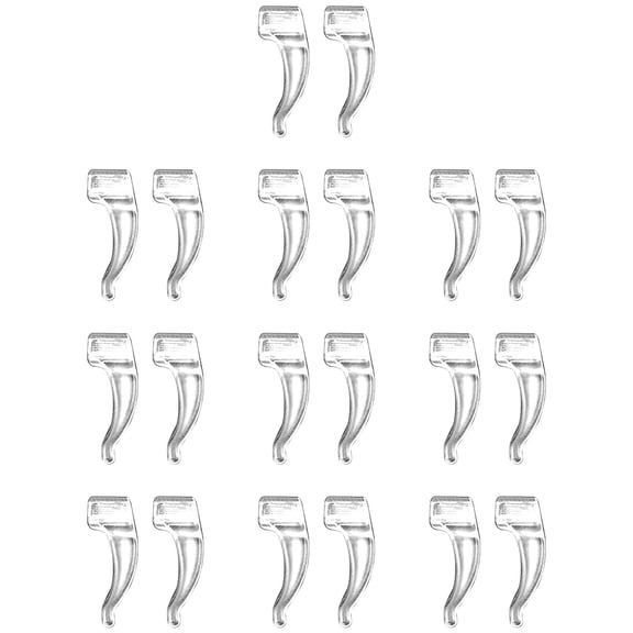 Silicone Non-Slip Ear Grip Hooks - 10 Pairs Anti-Slip Eyeglass Retainers For Glasses & Sunglasses, Multiple Color Options