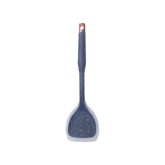 Silicone Non Stick Spatula, Heat Resistant Cooking Turner Tool, Ergonomic Kitchen Mixing Utensil, Safe Cookware Protector Tool, Multi Purpose Baking Cooking Tool, Durable Easy Clean Spatula