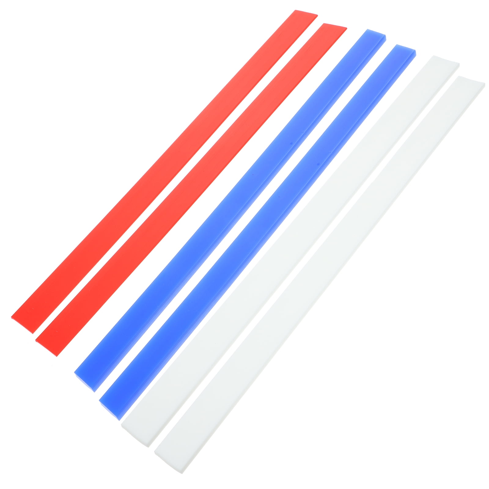 Silicone Noodle Rolling Pin Guide Ruler Biscuits Built God Tough Cracker Strip Guides 6 Pcs