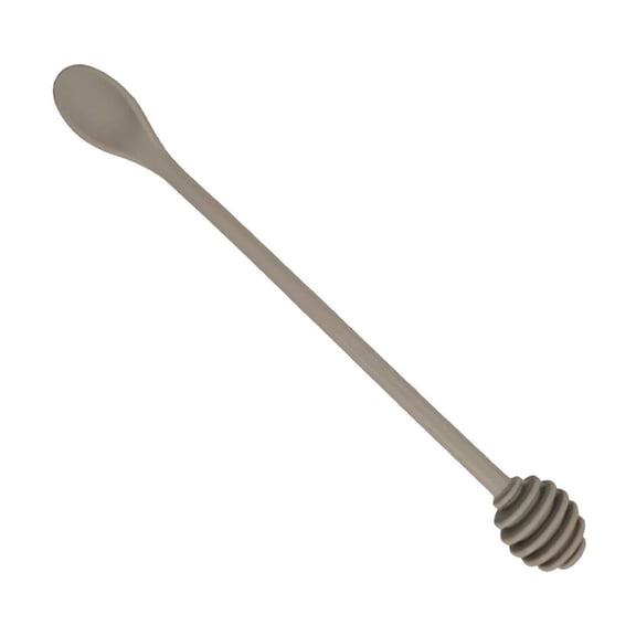Silicone Nylon Mixing Spoons, 9.84inch Heat Resistant Non Stick Cooking Spoons, Coffee Stirring Teaspoon Set, Kitchen Tea Spoons, Durable Baking Mixing Spoons for Home Kitchen Daily Use