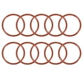 thumbnail image 1 of Silicone O-Ring 44mmx37.8mmx3.1mm VMQ Seal Rings Sealing Gasket Red 10PCS, 1 of 3