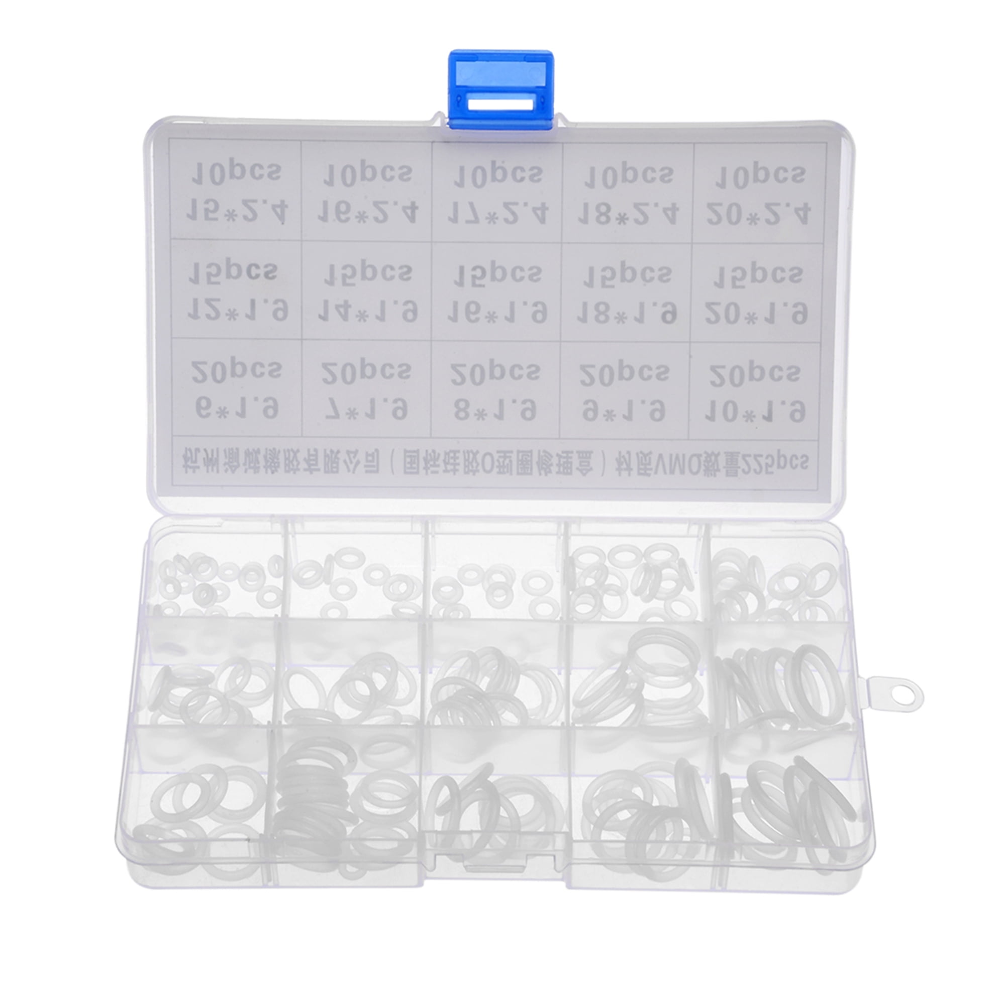 200-1200pcs O Ring Set Rubber Washer Silicone Rings Kit High