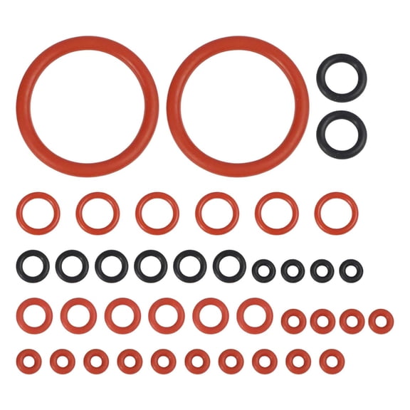 Silicone O-Ring Seal Kit for SAECO Spidem for GAGGIA Coffee Machine, High Temp Rubber Gasket for Valve and Leak Prevention