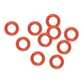 thumbnail image 1 of Silicone O-Rings 4.5mm OD, 2.5mm Inner Diameter, 1mm Width, Seal Gasket Red 10pcs, 1 of 3