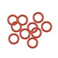 thumbnail image 1 of Silicone O-Rings 5.5mm OD, 3.5mm Inner Diameter, 1mm Width, Seal Gasket Red 10pcs, 1 of 3