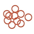 thumbnail image 1 of Silicone O-Rings 7.5mm OD, 5.5mm Inner Diameter, 1mm Width, Seal Gasket Red 10pcs, 1 of 3