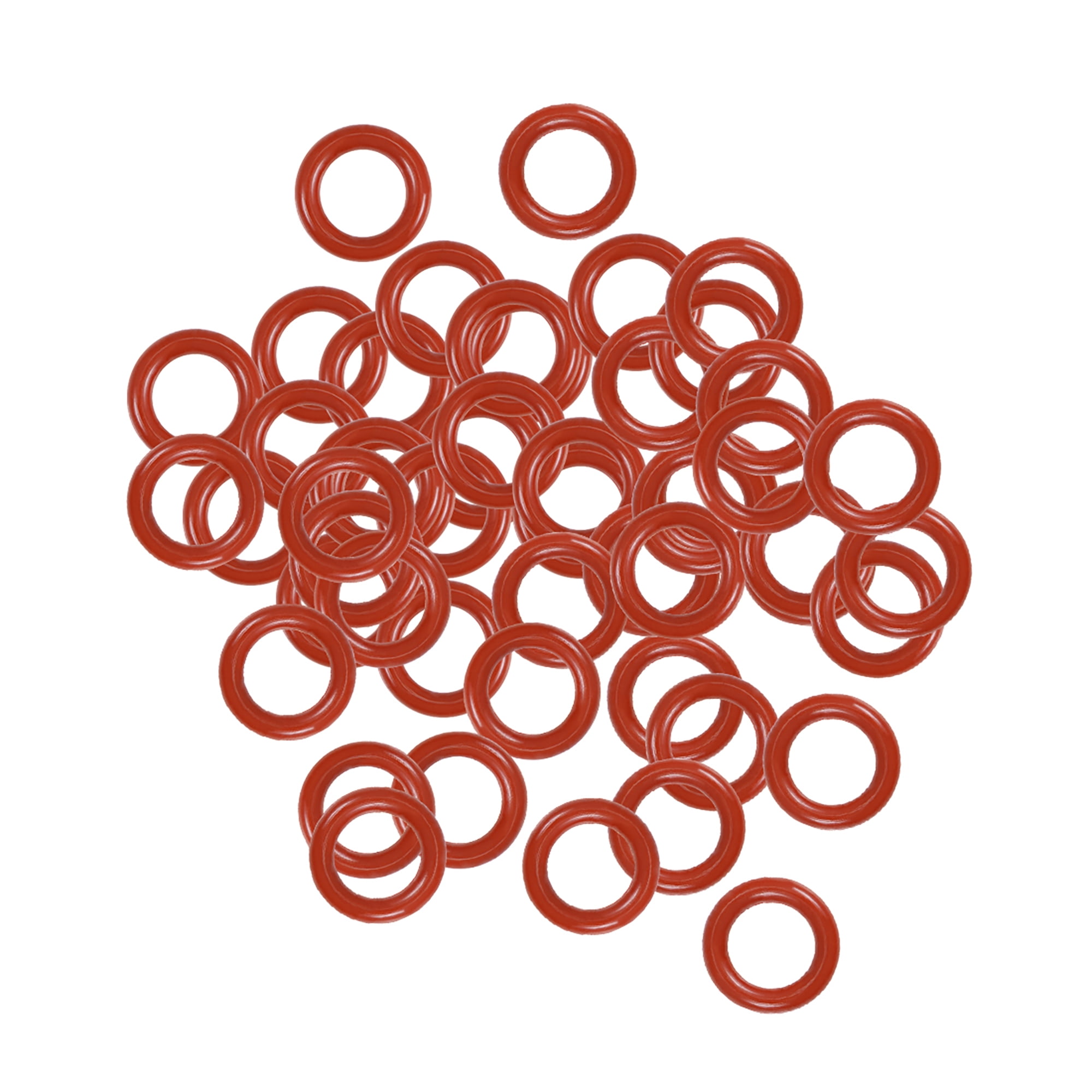 Uxcell O-Rings Nitrile Rubber 5mm x 7mm x 1mm Seal Rings Sealing Gasket 50pcs
