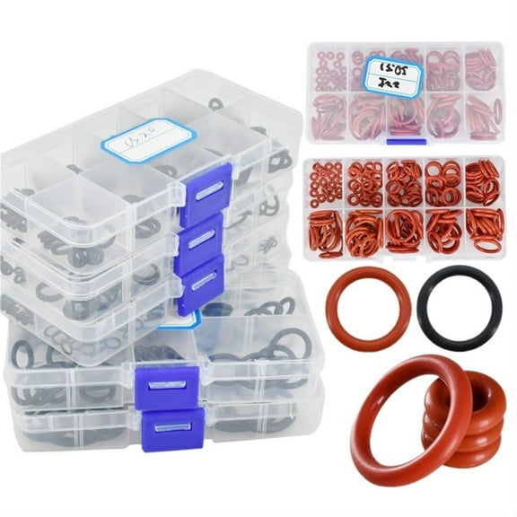 Silicone O Rings Gasket Silicon O-Ring Coffee Machine Sealing Washers Oil Resistant High Temperature Silica Gel Rings Food Grade