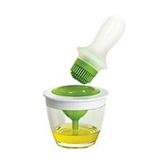 Silicone Oil Basting Brush Set Basting Tool With Dispenser Bottle