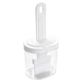 thumbnail image 1 of Silicone Oil Brush with Bottle, Heat Resistant Basting Brush Container for Cooking, Baking, Grilling and BBQ,White Kitchen Gadgets,1 Pack, 1 of 8