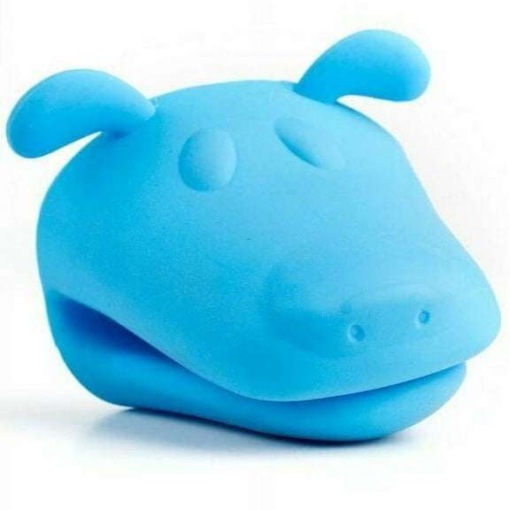 Silicone Oven Gloves Heat Resistant Mini Mitt Pot Holder Dog Head Shaped - New