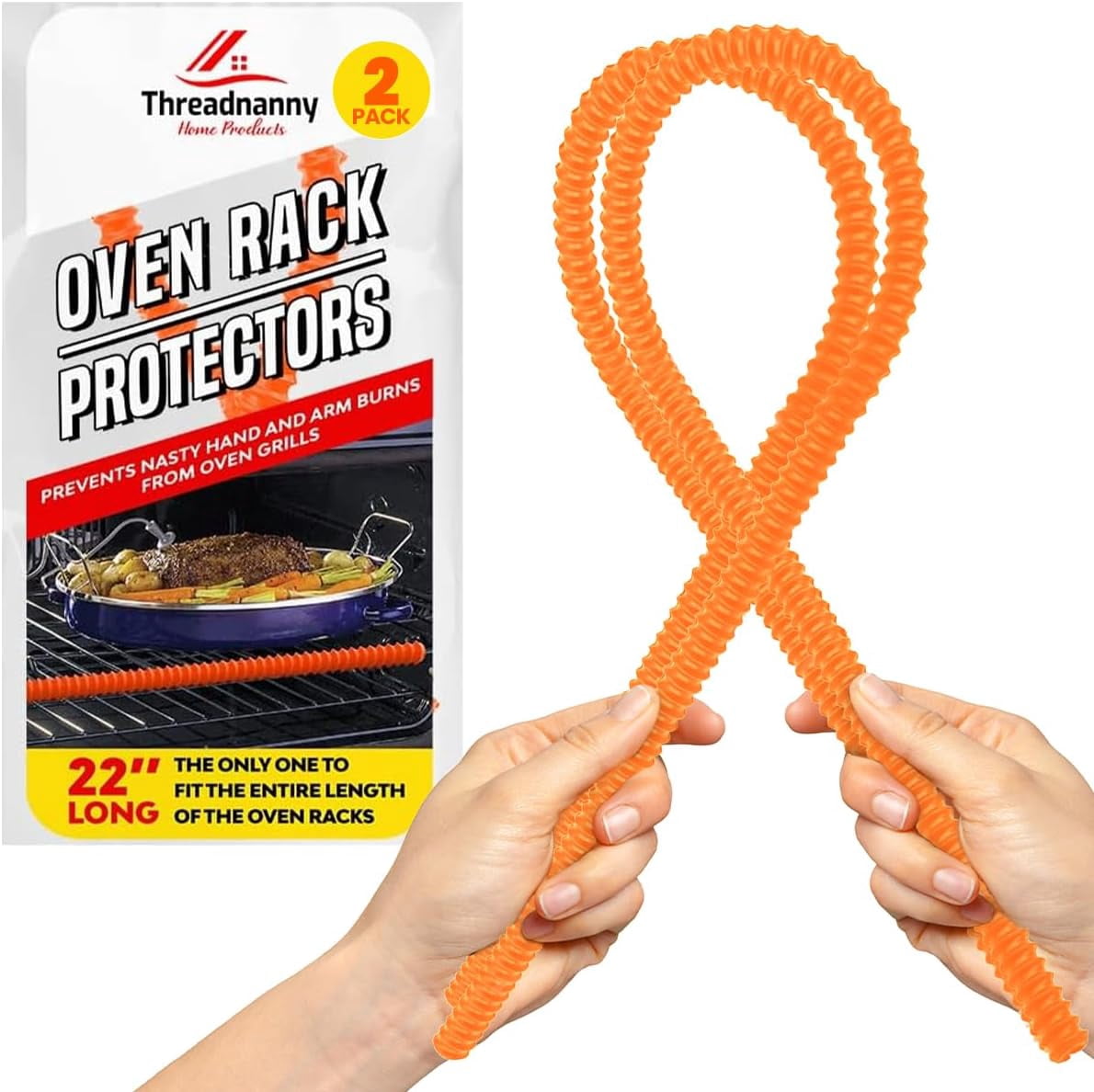 Silicone Oven Guards for Racks, Heat Resistant Oven Rack Shields, Stove ...