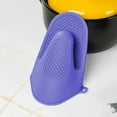 thumbnail image 1 of Silicone Oven Mitt Heat Resistant Glove | Thickened Non-Slip Hand Clip for Baking, Cooking, Grilling | Insulated, Durable Gray/Red/Blue | 20x13.5cm | 1 Pc, 1 of 6