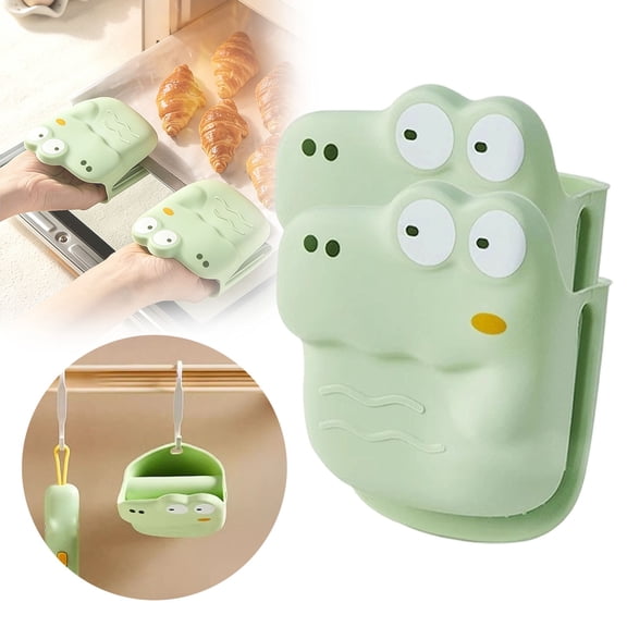 Silicone Oven Mitt – Heat-Resistant Multipurpose Cooking Gloves, Pot Holder for Baking, Cooking, BBQ, and Hot Plates