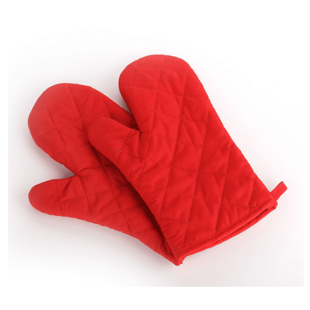 Silicone Oven Mitts Heat Resistant Gloves with Soft Quilted Lining Oven Mitt Pot Holders for