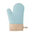 thumbnail image 1 of Silicone Oven Mitts Heat Resistant, Non Slip Kitchen Gloves for Baking, 1Pcs, 1 of 7