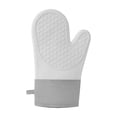 thumbnail image 1 of Silicone Oven Mitts，Heat Resistant up to 500°F, Oven Gloves with Soft Lining, Non-Slip, Apartment Essentials for Kitchen Cooking Baking BBQ, 1 of 6