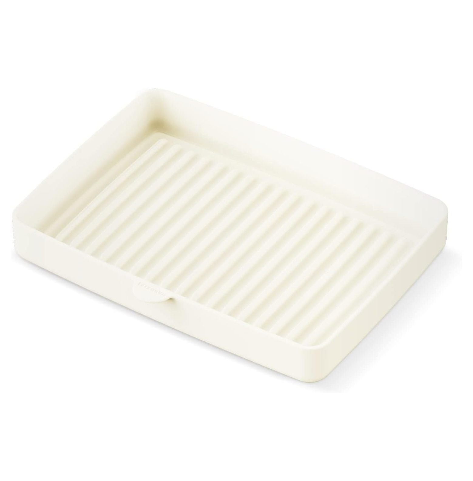 Silicone Oven Tray compatible with BALMUDA The Toaster Oven - safe to use, non toxic, durable, dishwasher safe, heat resistant, silicone liners for air flow and drain oil, non stick (White)