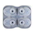thumbnail image 1 of Silicone Owl Ice Tray Silicone Owl Ice Cube Mold with Funnel Lid 4 Grids for Whiskey Cocktails Drinks Novelty Animal-shaped Ice Cubes Easy Release, 1 of 8