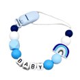 thumbnail image 1 of Silicone Pacifier Clip Holder with Custom Name for and Toddlers Safe Idea, 1 of 6