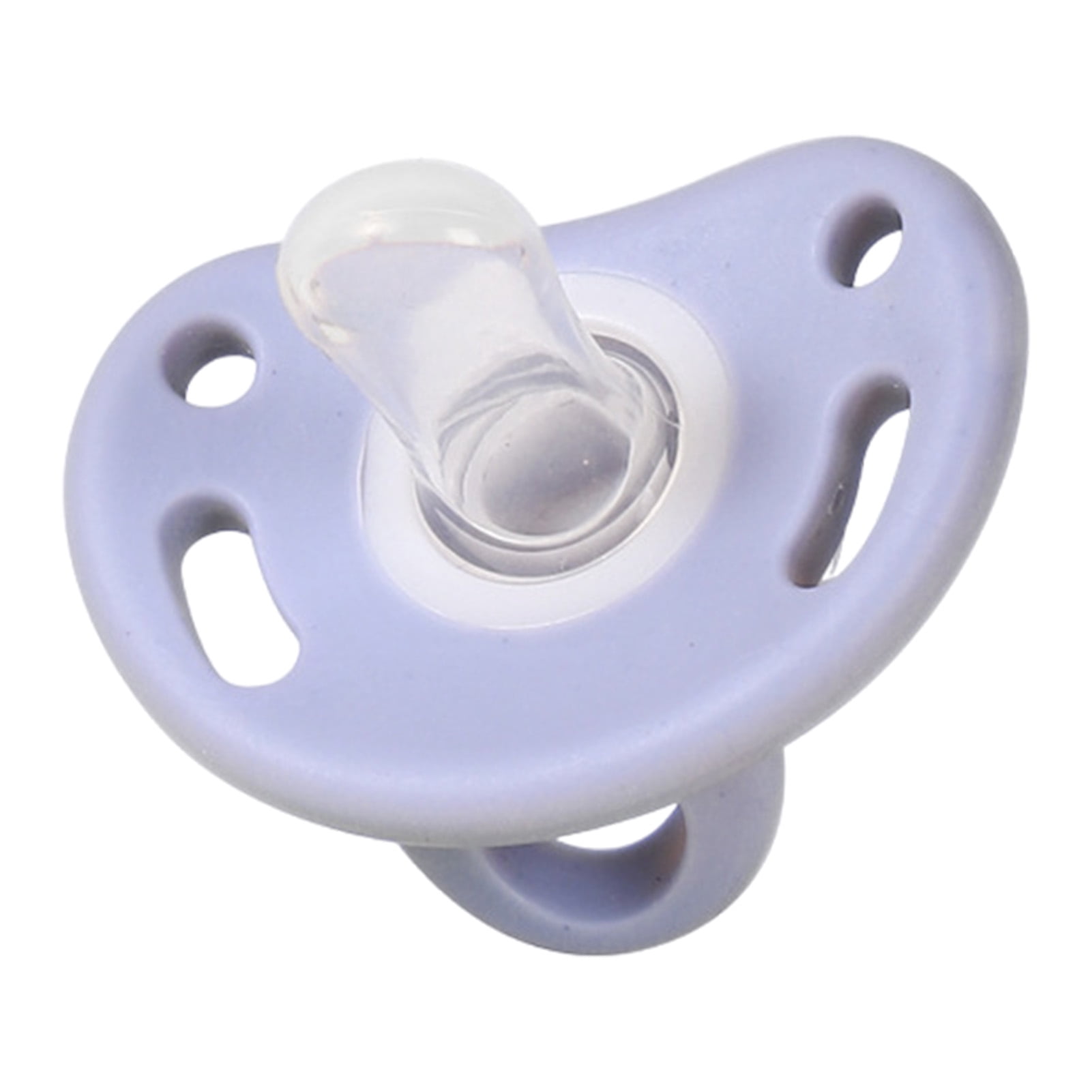 Silicone Pacifiers, Soft Baby Pacifier Toddler Binkies, Flexible ...