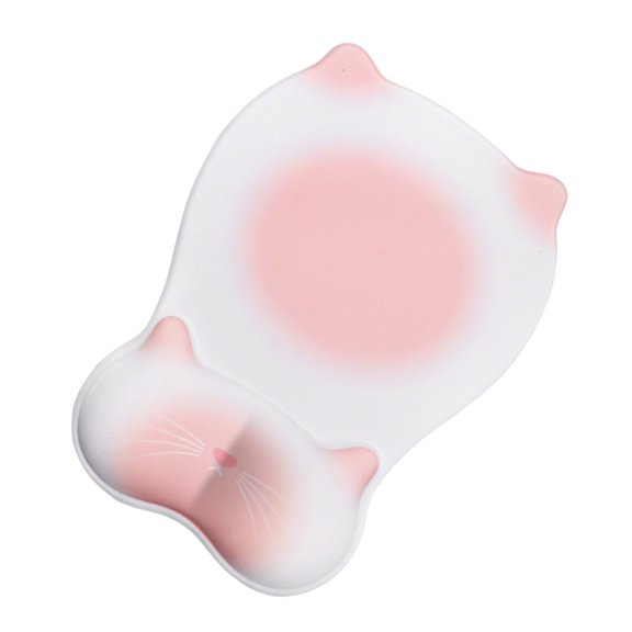 Silicone Pad with Integrated Wrist Rest for Enhances Comfort and Fatigue During Prolonged Computer Use for Professional and Students