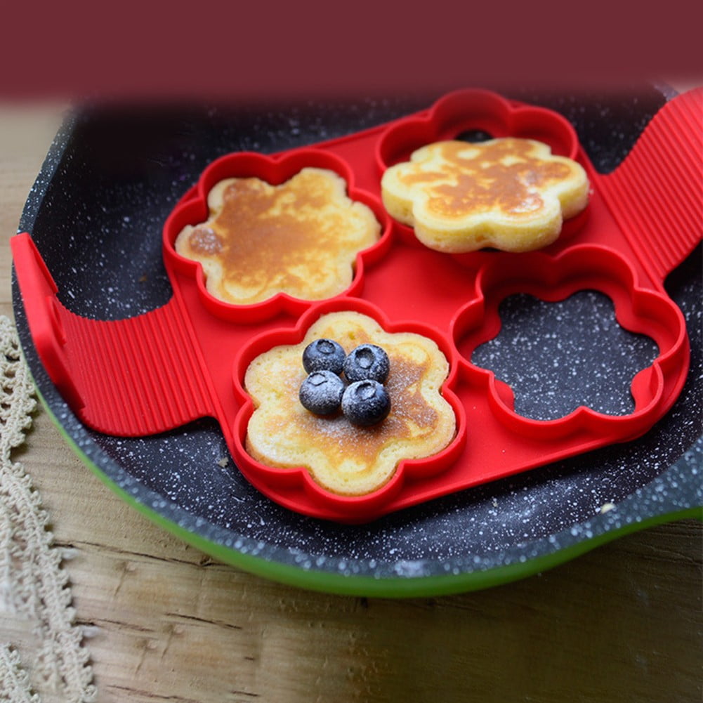 Silicone Pancake Cook Pancake Ring Pancake Maker For Egg Cooker Fried ...