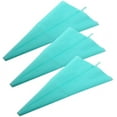 Silicone Pastry Bags Set 3 Pack of 16 inch Reusable Icing Piping Bags
