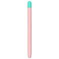thumbnail image 1 of Silicone Pen Grip, Pink Stylus Pen Case, Silicone Grip Case for Stylus Pen, 5-Point Protective Color Mix Sleeve with Sensitivity for Tablets, by Goohae, 1 of 9
