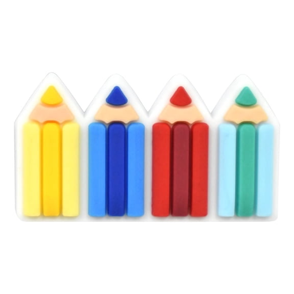 Silicone Pencil Toppers – Pen Clips with Cute Designs for Home Office, DIY Stationery Decoration & Craft Projects