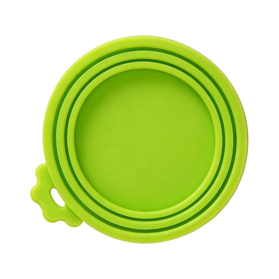 Silicone Pet Can Lids, Reusable Fresh Keeping Covers for Cat Food Dog Food, Airtight Seal for Small 3oz Cans, Dishwasher Safe Silicone Lids