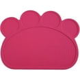 thumbnail image 1 of Silicone Pet Feeding Mat Non Slip Pet Food Placemat for Dog Cat Creative dog paw shape pet silicone table mat, 1 of 5