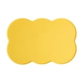 thumbnail image 1 of Silicone Pet Food Mat,17.32x10.6 Inch Rectangular Non-slip Dog & Cat Mat for Food & Water Bowls,Splash-proof Pet Food Mats,Easy to Clean,Yellow, 1 of 7