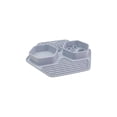 thumbnail image 1 of Silicone Pet Food Mat | Lick Mat for Dogs and Cats | Waterproof Slow Feeding Snuffle Mat Gray 1 Pack, 1 of 6